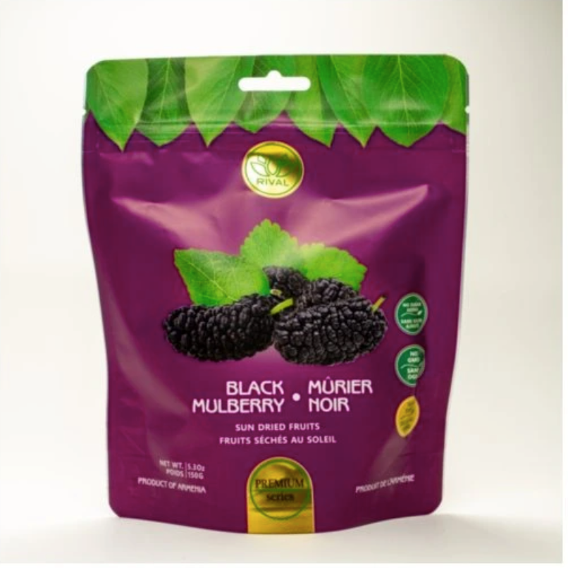 Dried Black Mulberry Premium (150g)