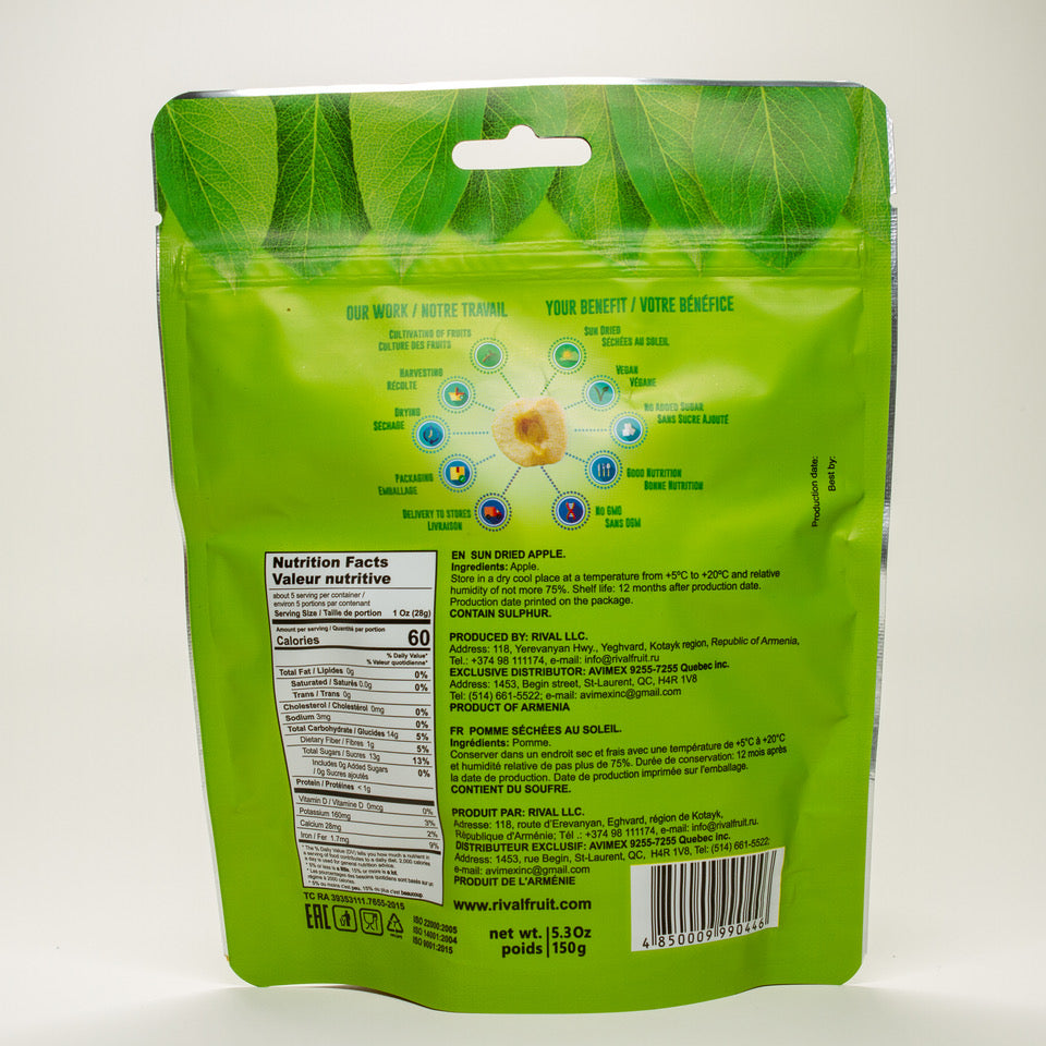 Dried Apples Premium (150g)